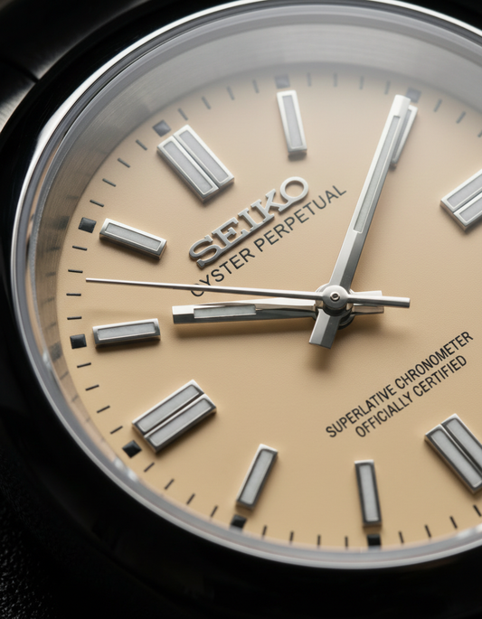 Seiko Beige Dial - Automatic Watch