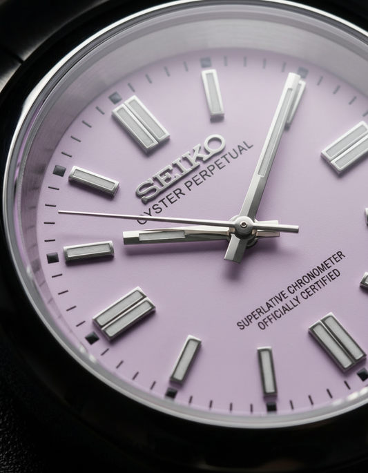 Seiko Lavender Dial - Automatic Watch