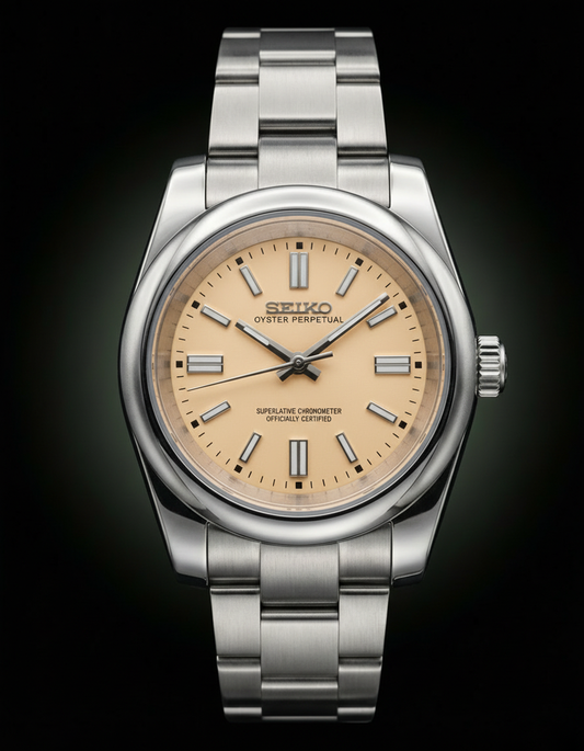 Seiko Beige Dial - Automatic Watch