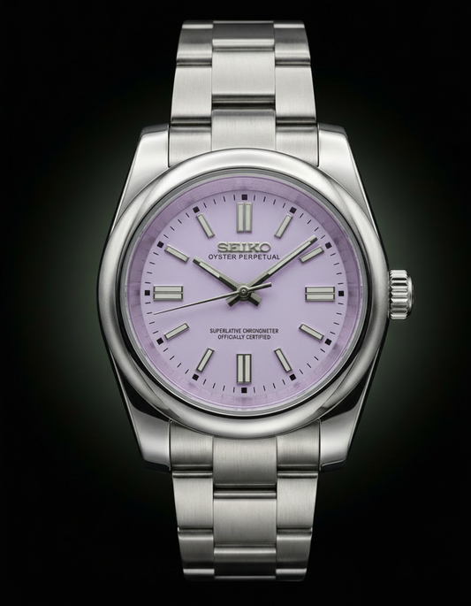 Seiko Lavender Dial - Automatic Watch